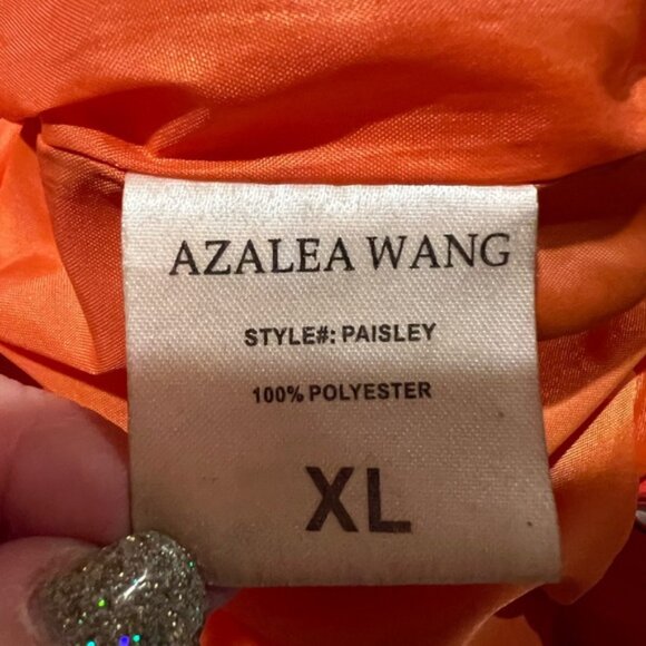 AZALEA WANG PAISLEY MIDTOWN PUFFER Jacket XL - Picture 8 of 9